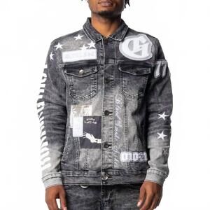 NEW GALA gamble everything jacket in black